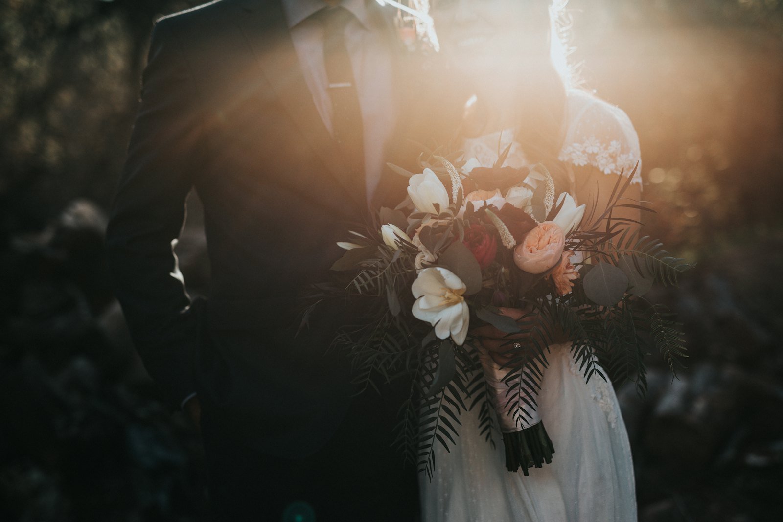 Elegant wedding celebration setting with flowers and candles